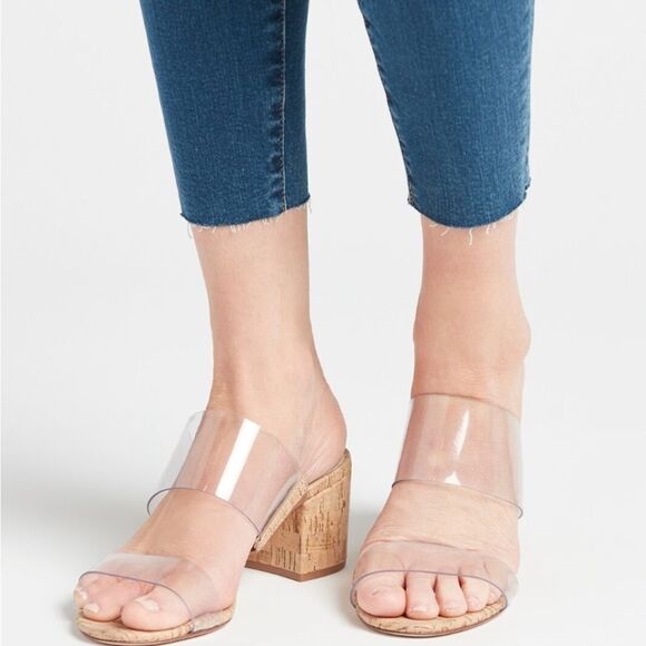 Good American Jeans Good Waist Crop Ankle Raw Edge Blue Wash Women’s Size 25 | 0 - Picture 10 of 15